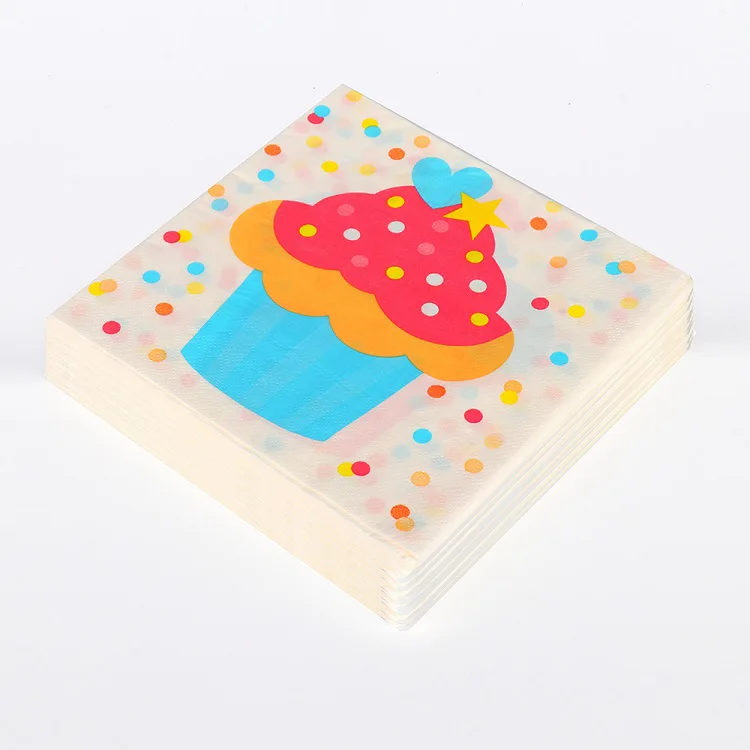 Personalized Patterned Cocktail Napkins