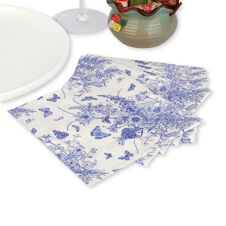 Personalized Patterned Cocktail Napkins